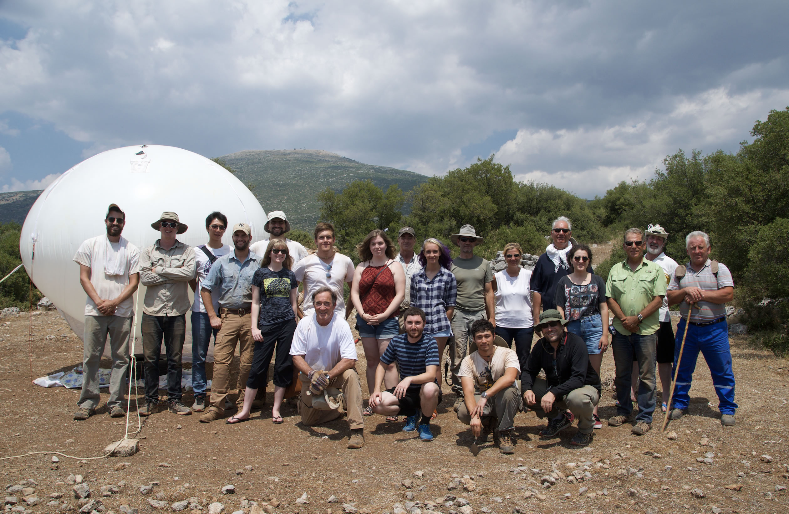 Kastrouli excavation team